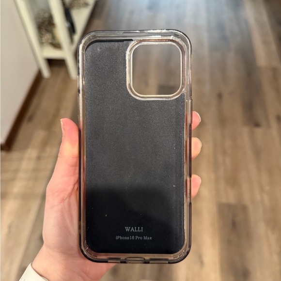 Floral Pattern Phone Case with Pink Strap - Picture 3 of 5